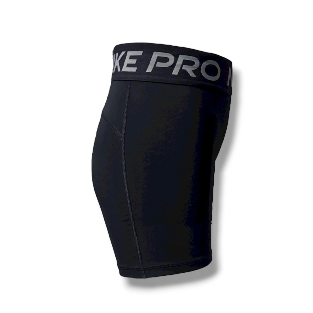 NIKE PRO DRI-Fit 5” Shorts Black/Grey Size Small - Picture 3 of 13
